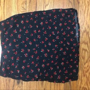 Brandy Melville floral skirt